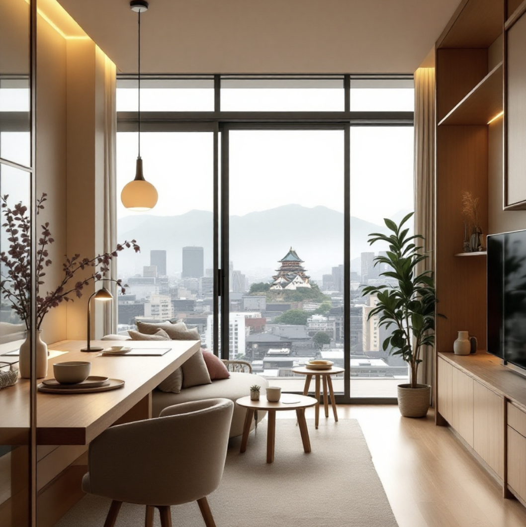 Intérieur appartement japonais